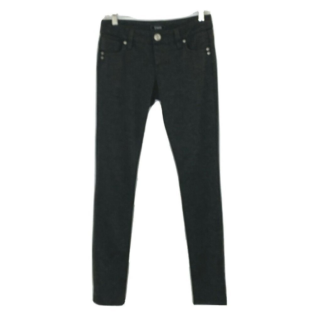 STS Blue Junior Jr Women's size 5 Stretch Five Pocket Slacks Pants Gray 31 x 31